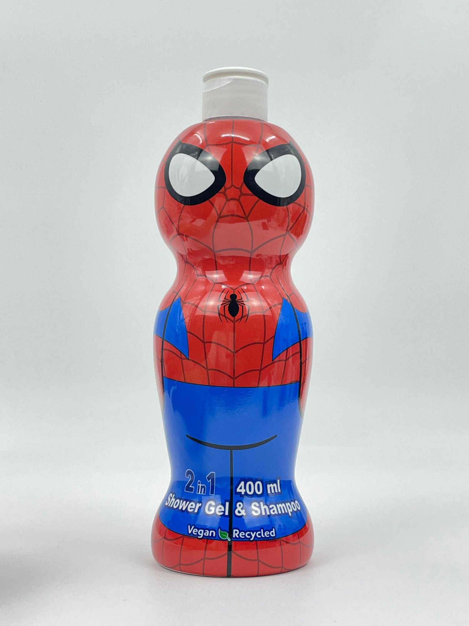 Детский гель для душа и шампунь 2 в 1 «Spider Hero» — мягкое очищение для детей, 400 мл