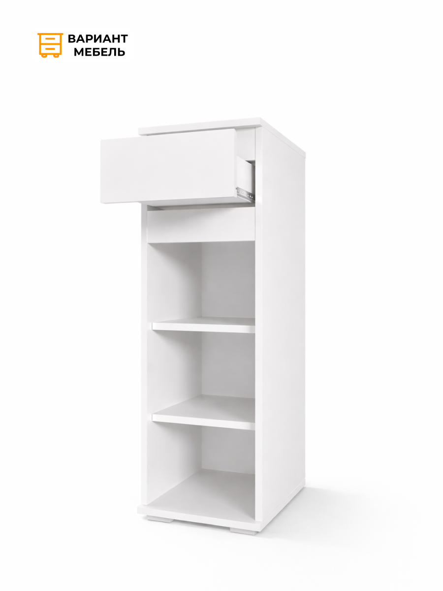 Тумба SOFT КМ-30 белый — фото 1