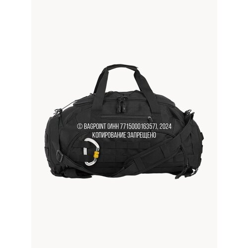 Сумка-рюкзак трансформер Mr. Martin D-08 Черная 42л