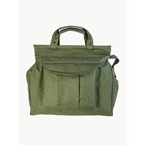 Саквояж Arlion, 19 л, 19х33х35 см, ручная кладь, бежевый/коричневый