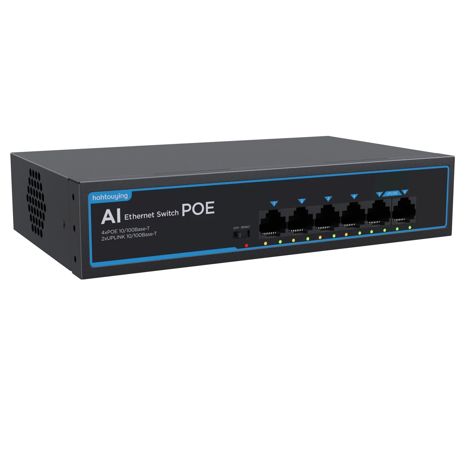SZTPWIN 4-канальный коммутатор PoE 65 Вт