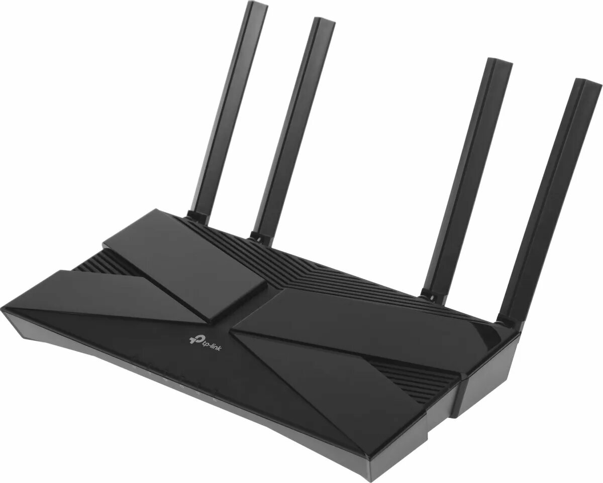 Роутер TP-LINK Archer AX53, Wi-Fi, 4 антенны, Ethernet, 1 Гбит, черный — фото 1