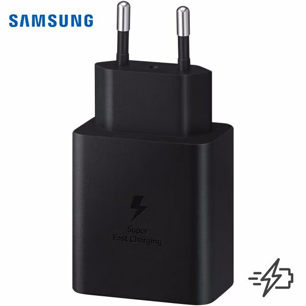 Сетевое зарядное устройство c кабелем USB Type-C to USB-C, быстрая зарядка 45 W, (EP-TA845), 1м, черный — фото 1