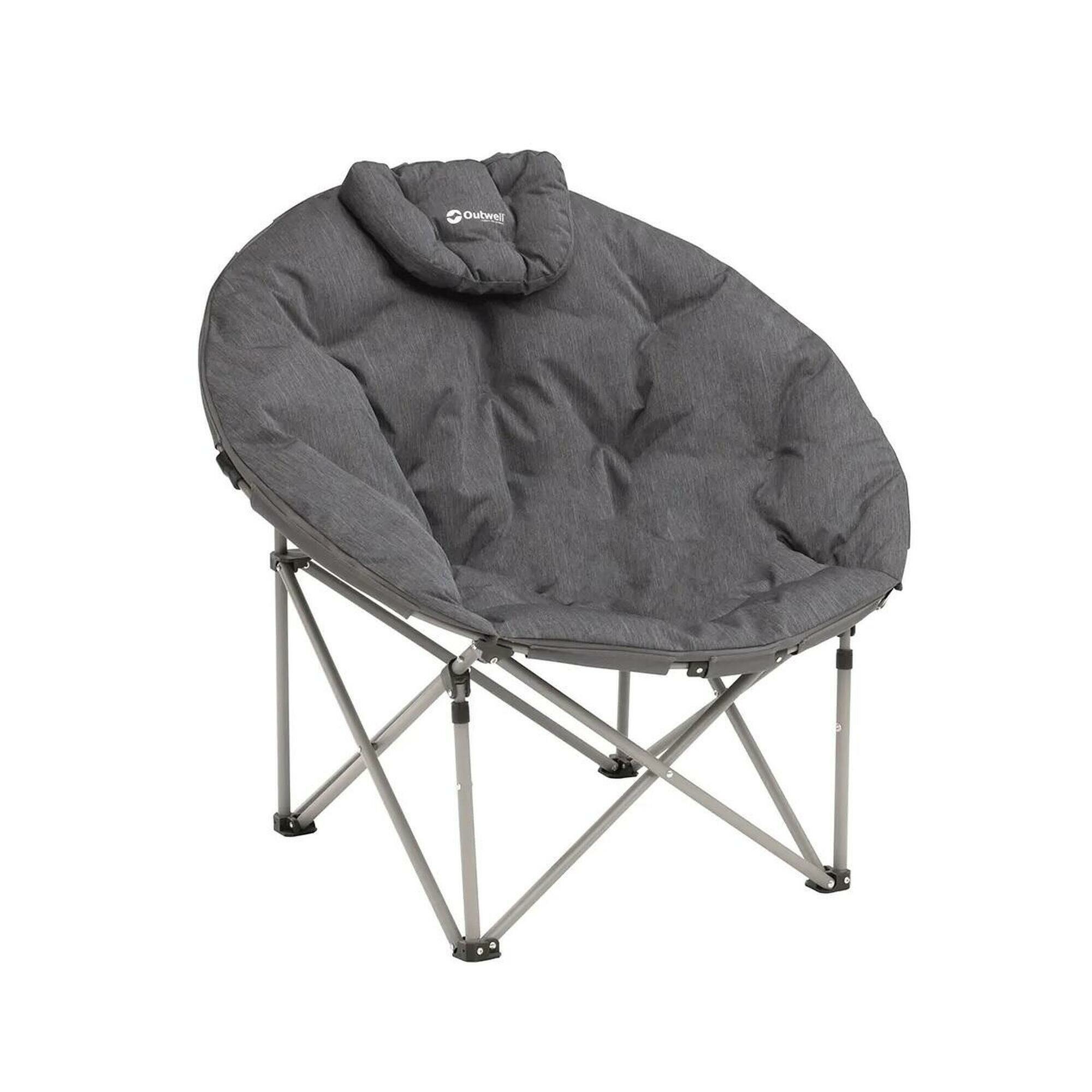 Decathlon Туристическое кресло Outwell Kentucky Lake, из стали, до 120 кг, серое
