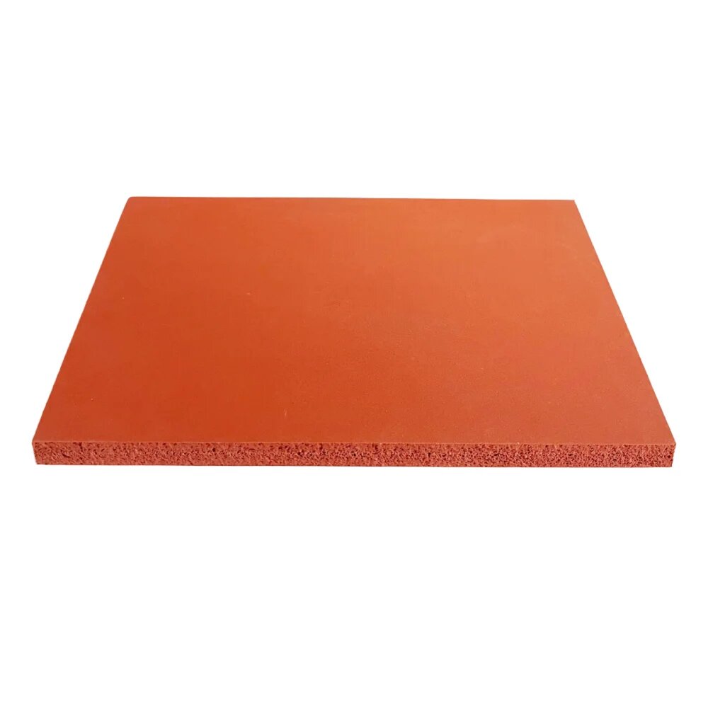 Красный силиконовый резиновый мягкий коврик 15x20x1 см рыболовная приманка теплопередача сделай сам ламинирующая машина для штамповки подушечки пластина высокая температура Оранжевый