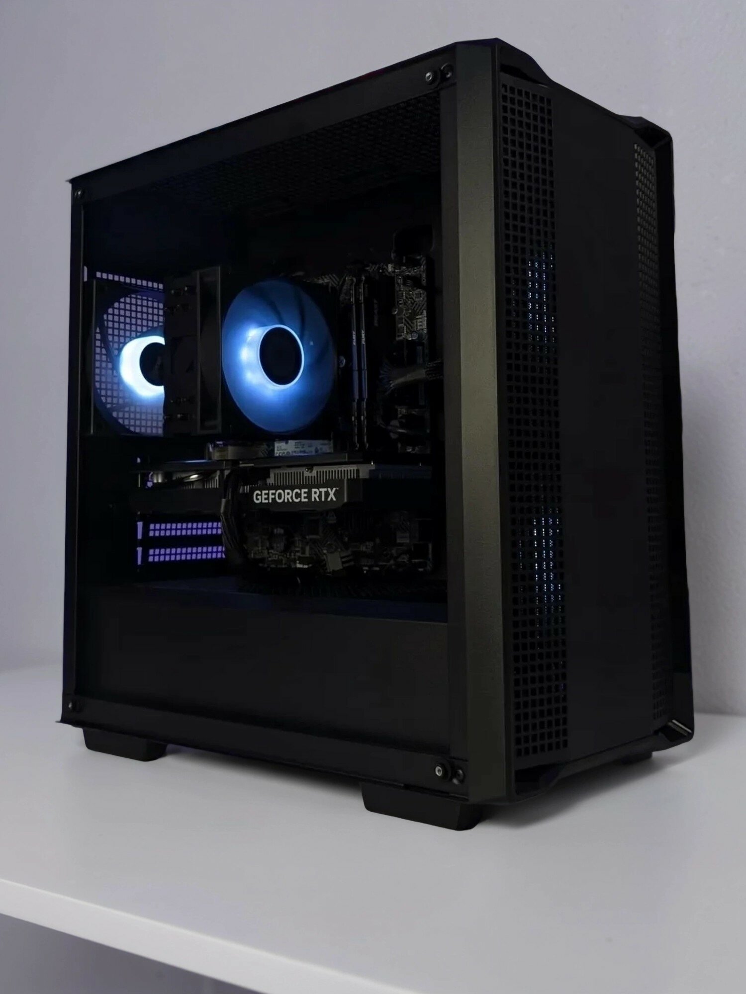 Игровой ПК ( Intel Core i5-14400F / NVIDIA GeForce RTX 5060 / 32 ГБ ОЗУ / 1.5 ТБ SSD M2 ) (игровой компьютер, системный блок)