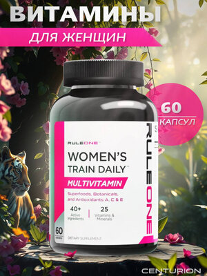 Витамины Rule One Proteins "Women's Multi", для женщин, без вкуса, 60шт — фото 1