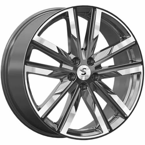 Колесный диск K&K КР014 8x20 5*112 ET28 DIA66.6 Diamond gloss graphite