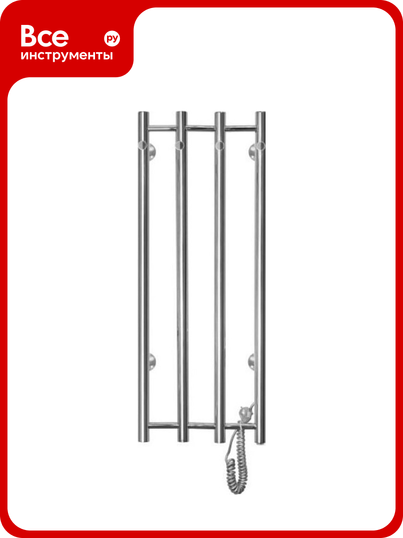 Электрический полотенцесушитель Domoterm подключение справа DMT 109-V4 36х92 EK R