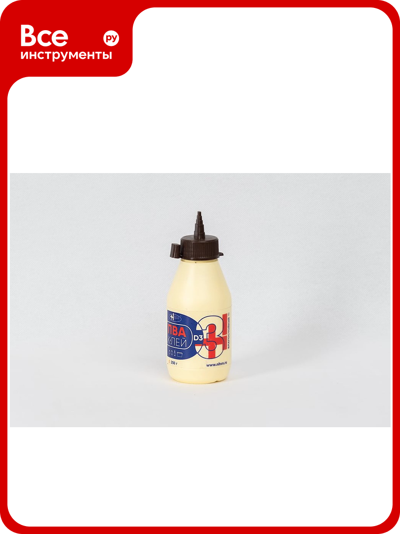 Клей ПВА новохим Д3 фас. 250 г 00-00004042