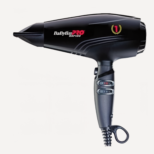 Изображение товара Фен BaByliss Pro Rapido BAB7000IE, мощность 2200Вт, черный