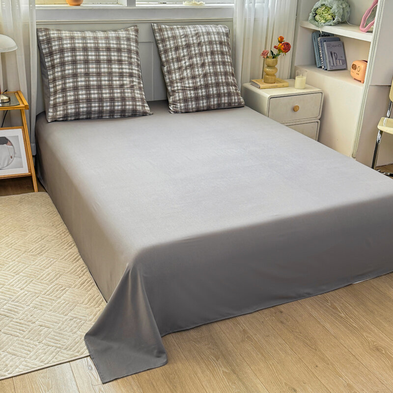 Постельное белье, комплект, 1.5-спальный, полиэстер, оливковый, 70x70, 2 шт. — фото 1