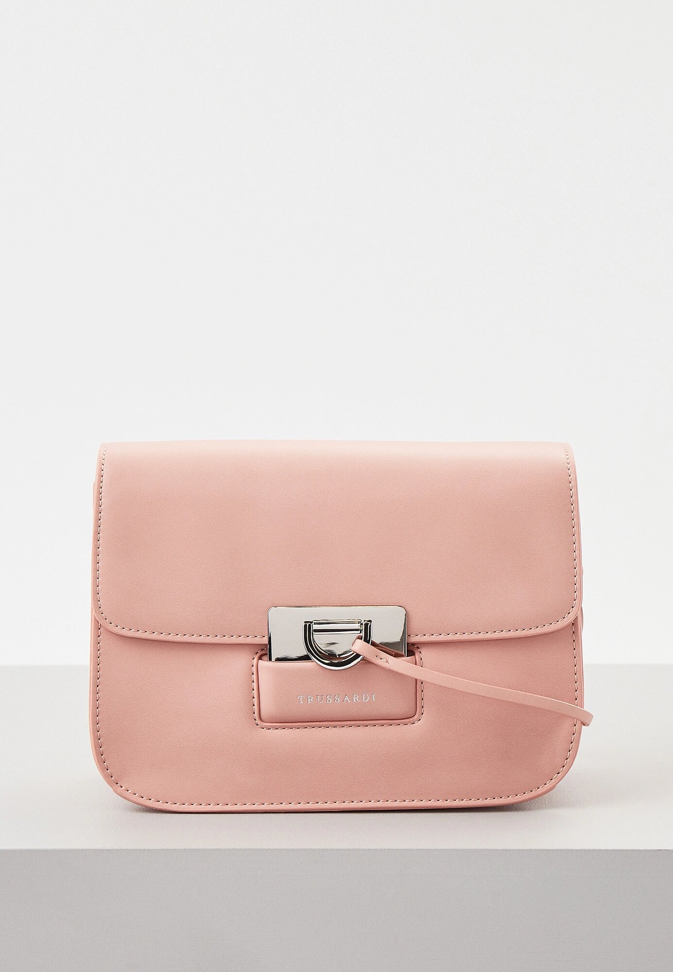 Сумка TRUSSARDI, розовый,