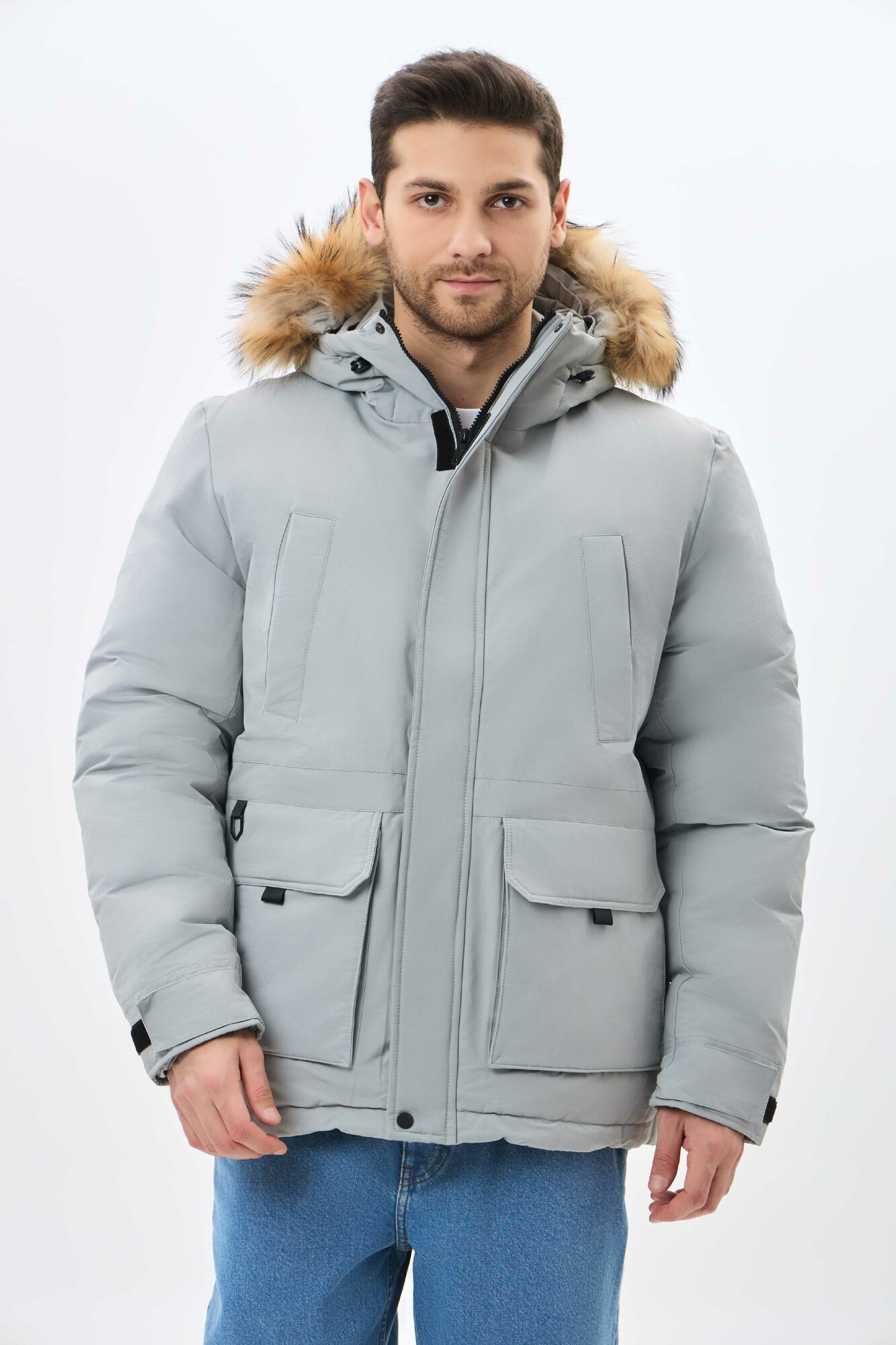 Куртка TERRA PRO, размер XXL, grey