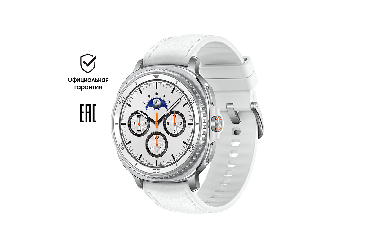 Смарт-часы Samsung Galaxy Watch 8 Classic 46 mm LTE, Белый