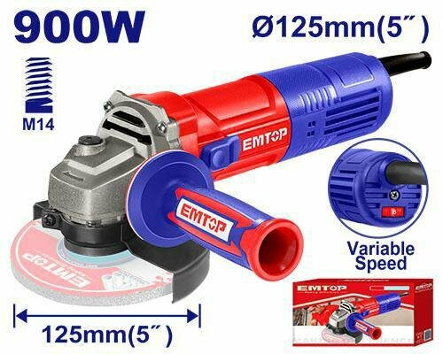 Болгарка EAGRS09051 220-240V~50/60Hz 125 мм– мощность и контроль для любой задачи каждый день