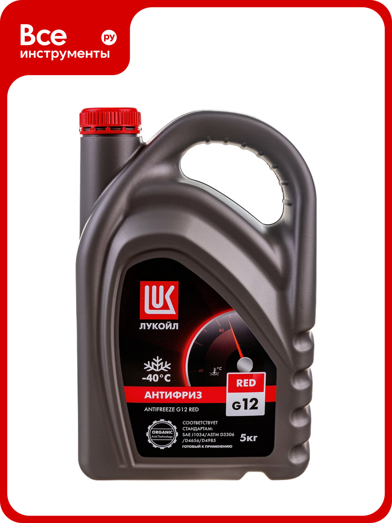 Антифриз Лукойл G12 RED 5 кг 227391