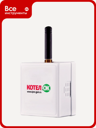 Изображение товара Модуль GSM Котел. ОК ипро 773 – исполнительный модуль с GSM‑управлением, совместим со обычными сетями переменного тока