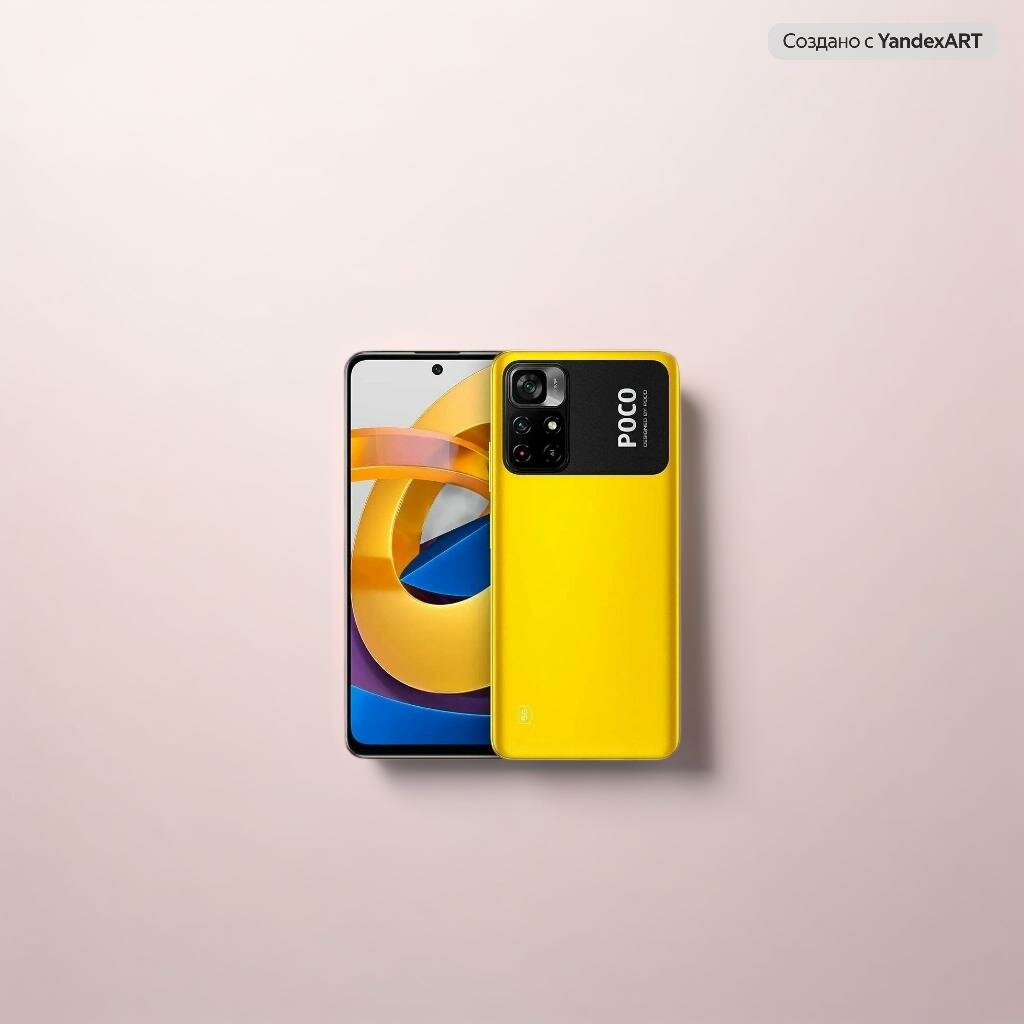 POCO M4 Pro 5G 4/64 жёлтый