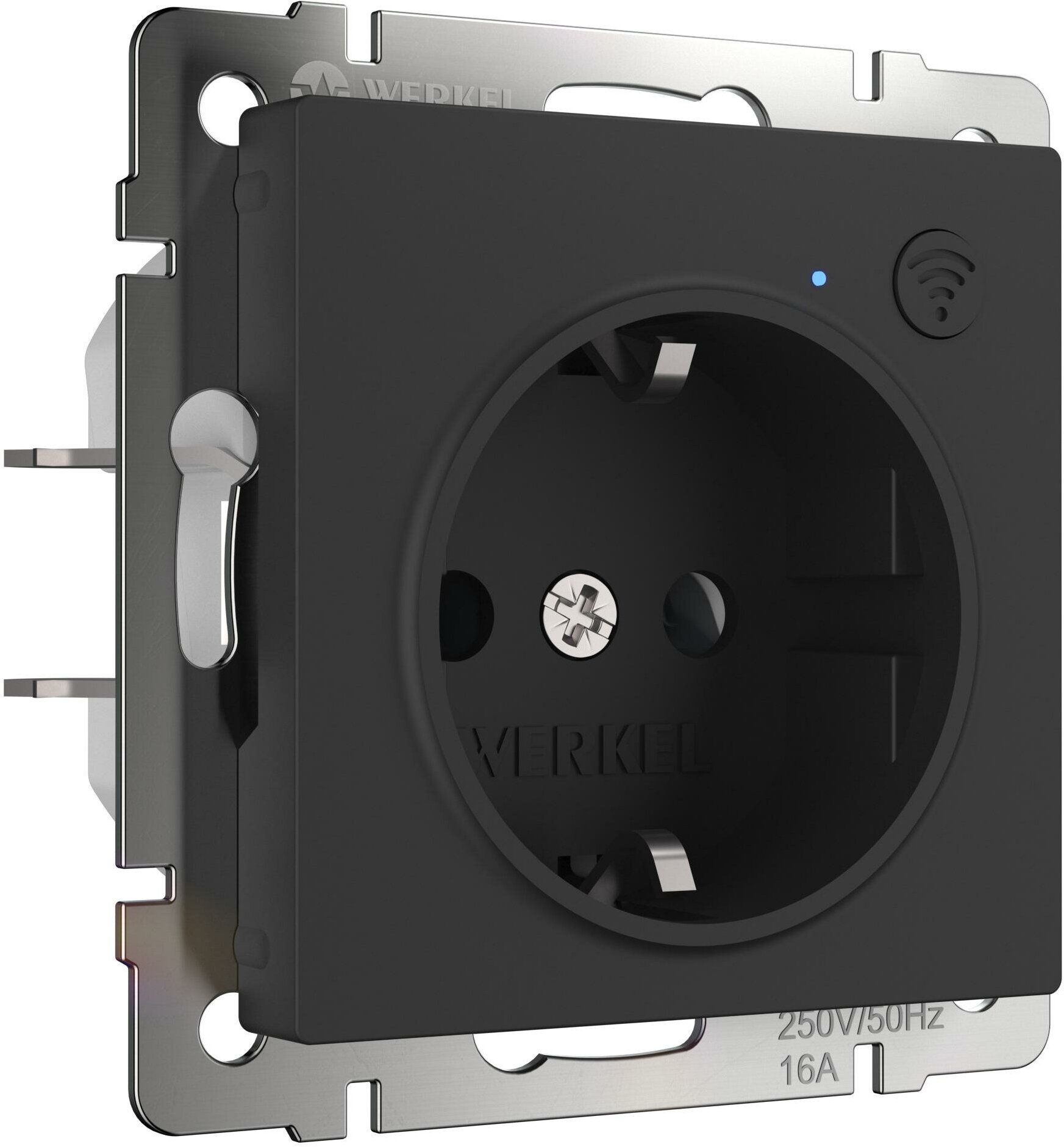 Розетка Werkel W1171608/ Розетка Wi-Fi (черный матовый) (Werkel)