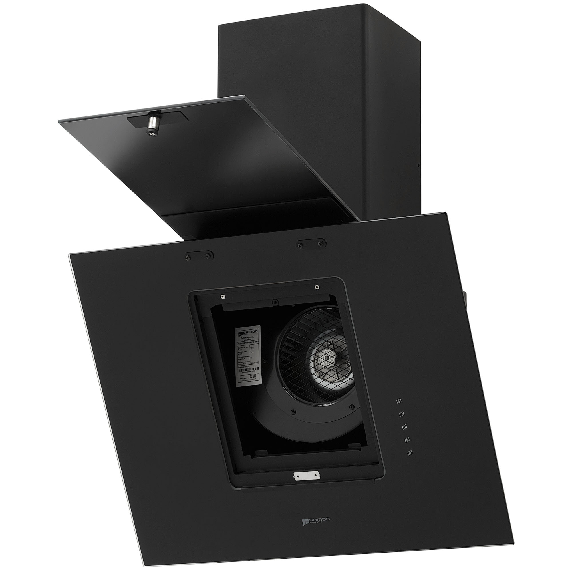 Кухонные Вытяжки Xiaomi Вытяжка кухонная 60 см наклонная SHINDO NORI sensor 60 B/BG