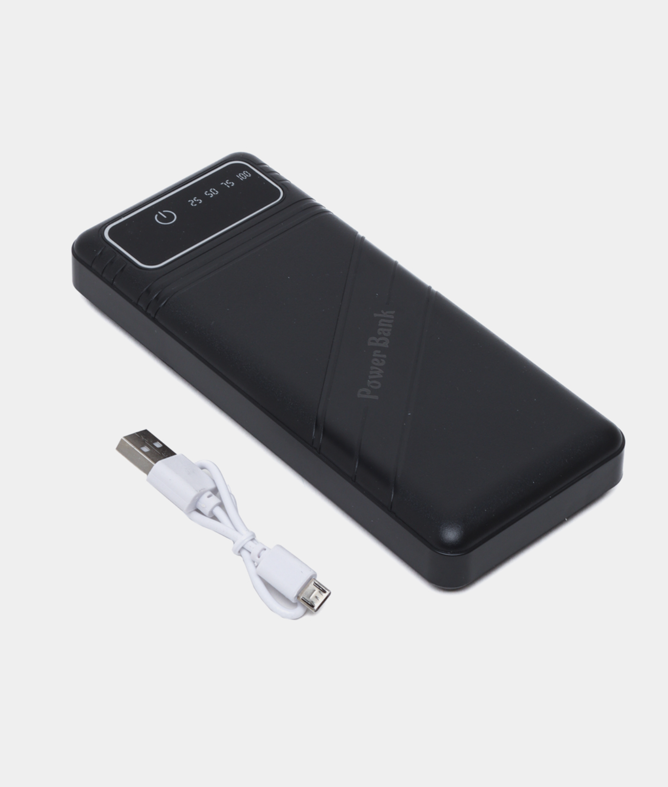 Внешний аккумулятор PowerBank LP288, 20000мАч, черный, пластик