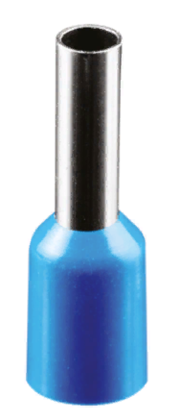 Кабельный наконечник Navigator / Навигатор NET-E2508-B10 НШВИ Е-гильза изолированный 2.50-8 синий 71909 в упаковке 10шт.