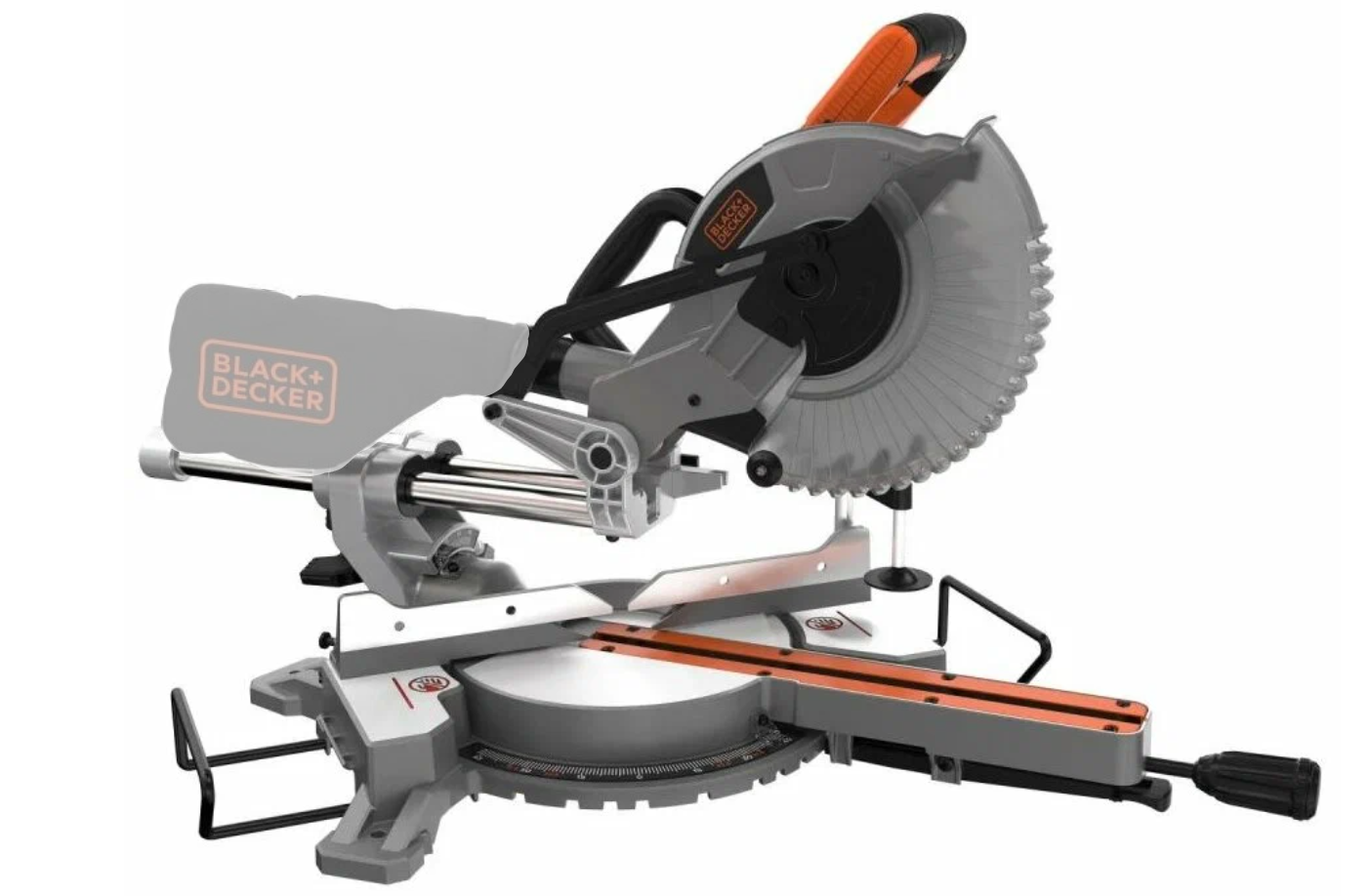 Торцовочная пила c протяжкой Black+Decker 1600 Вт диск 216 мм BES700