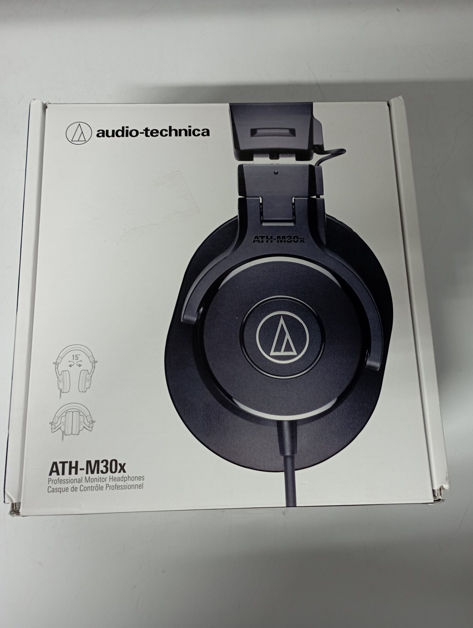 Наушники Audio-Technica ATH-M30x, черный