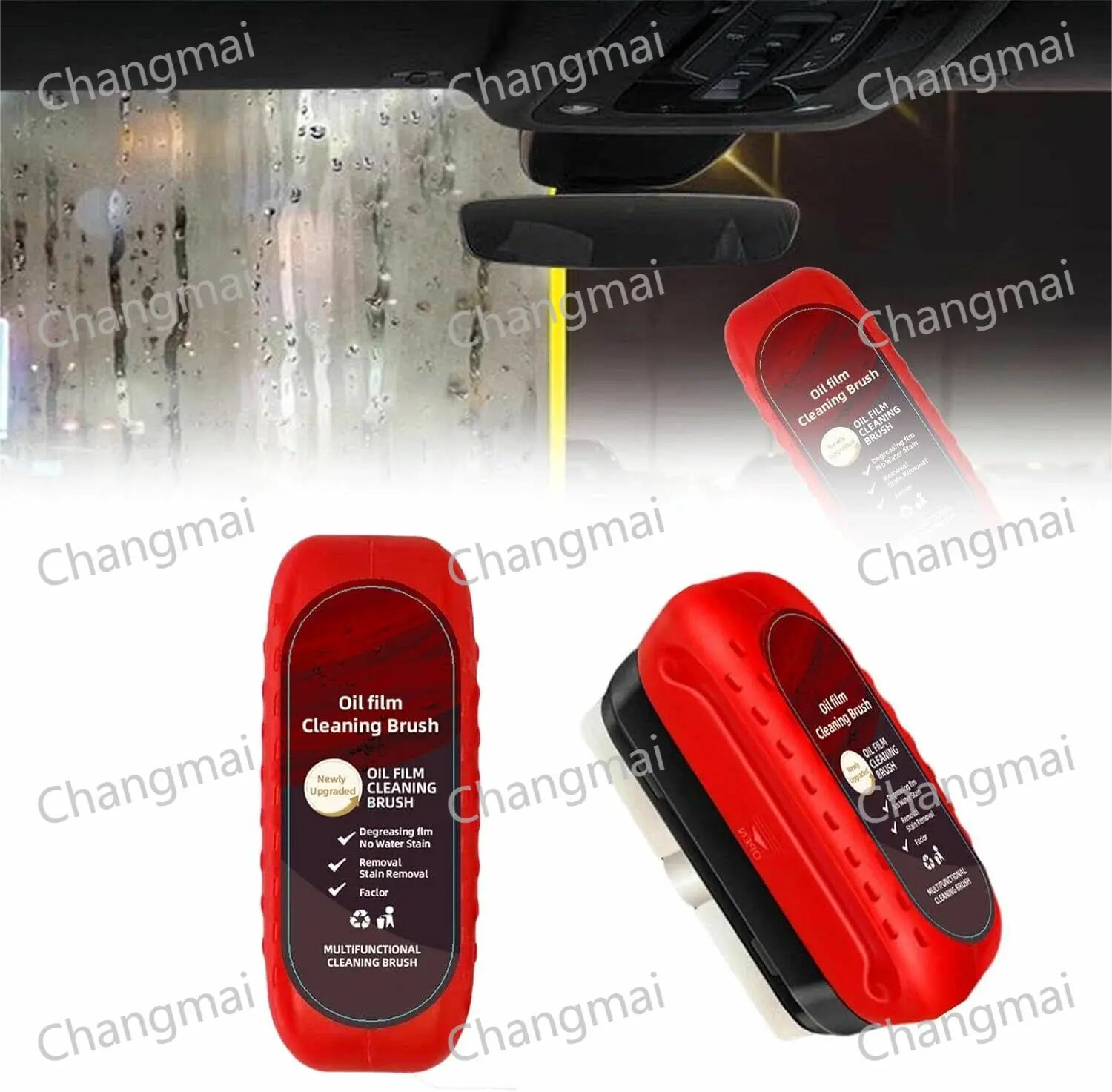 2025 Высококачественное покрытие лобового стекла Автомобильная чистка масляной пленки