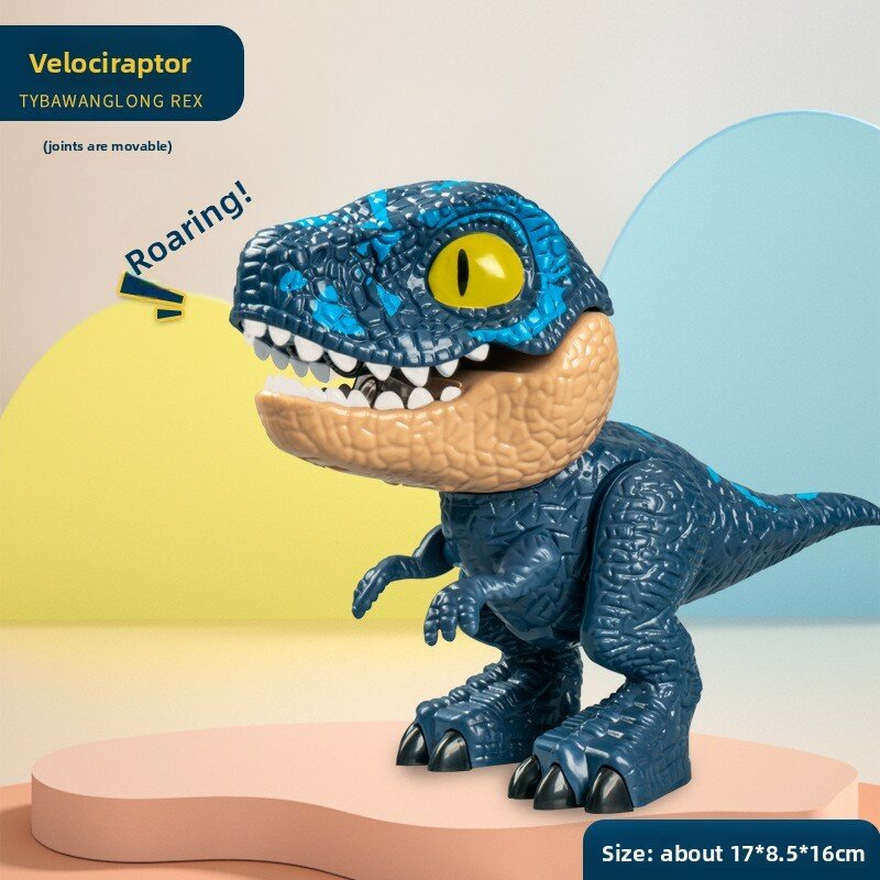 Preschool dinosaur stationery pack with non electric model for kids educational and play use velociraptor