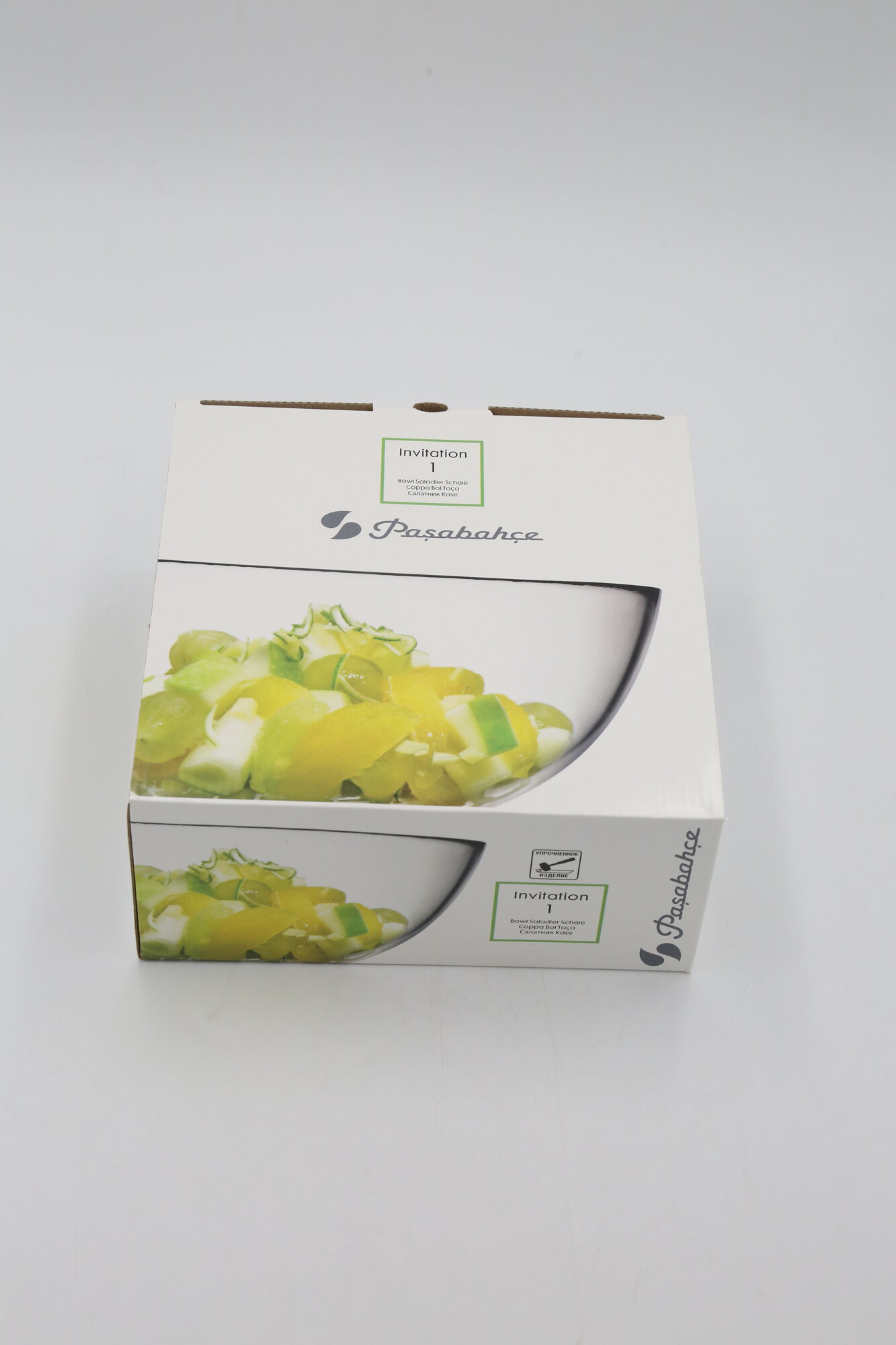 Салатник PASABAHCE инвитейшн 10342 215мм 1шт 1х4 105323