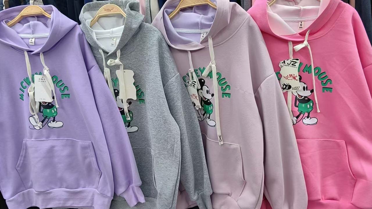 Худи  xudiqiz, размер xxxl, 12 фиолетовый — фото 1