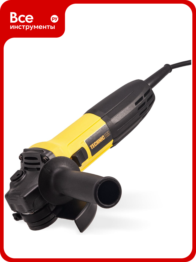 Угловая шлифовальная машина TECHNICOM 710Вт 220В 11000 об/мин диск 115/125мм TC-EAG115