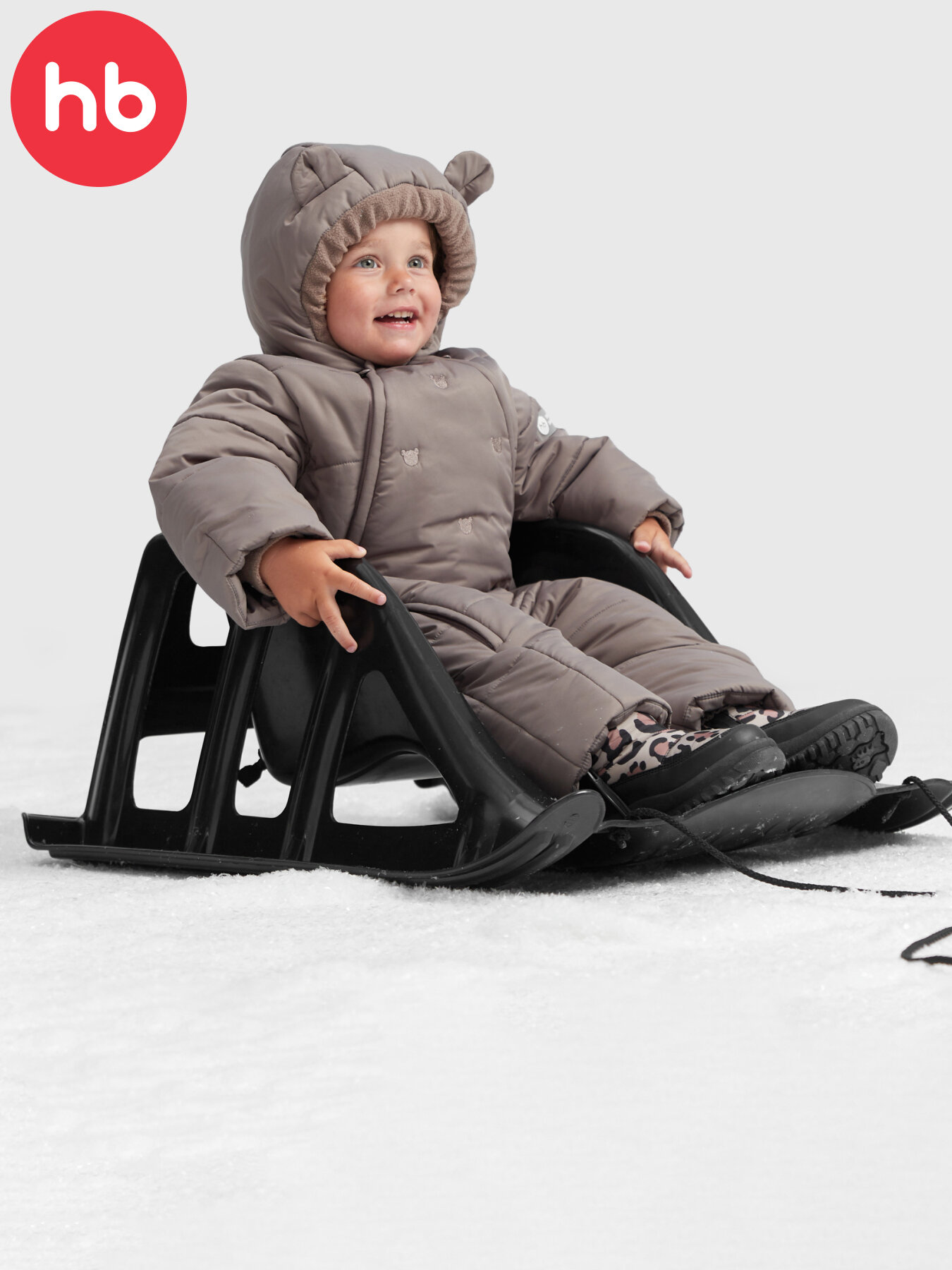 Санки Happy Baby Slidex, цвет: bordo - фото №1