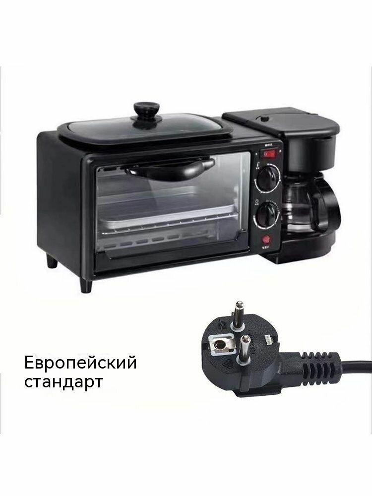 Шкаф жарочный "KX127" мощность 900Вт для завтрака черный матовый