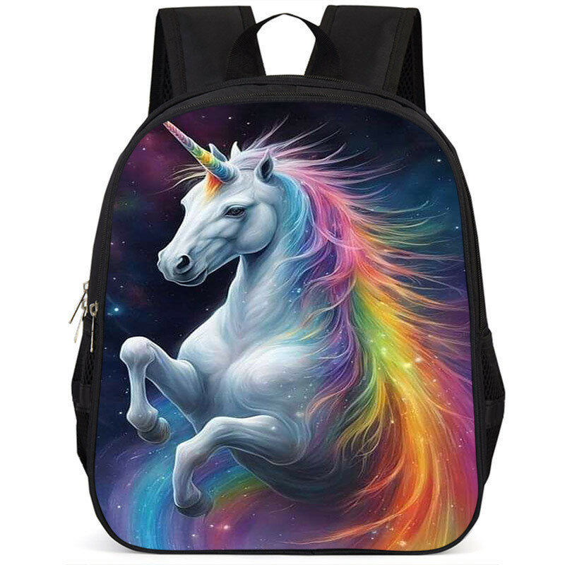 Рюкзак детский унисекс unicorn из оксфордской ткани, эргономичный, с дышащей спинкой и мягкими лямками