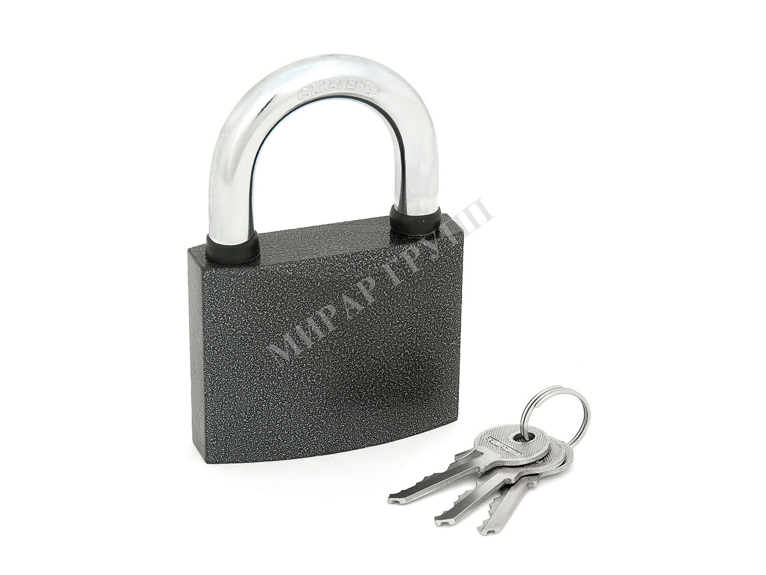 Замок навесной Palladium 303F-75 серый