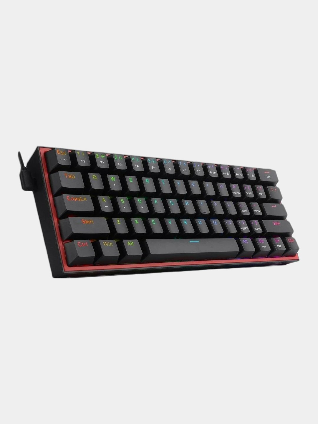 Механическая игровая клавиатура Redragon FIZZ K617 RGB подсветку с 7 цветами, 6 эффектами и 4 уровнями яркости