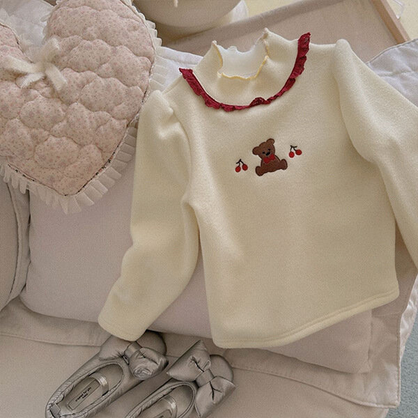 Водолазка , размер 130, молочный — фото 1