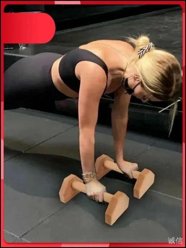 1 пара Parallettes Калистеника Handstand Bar Деревянные