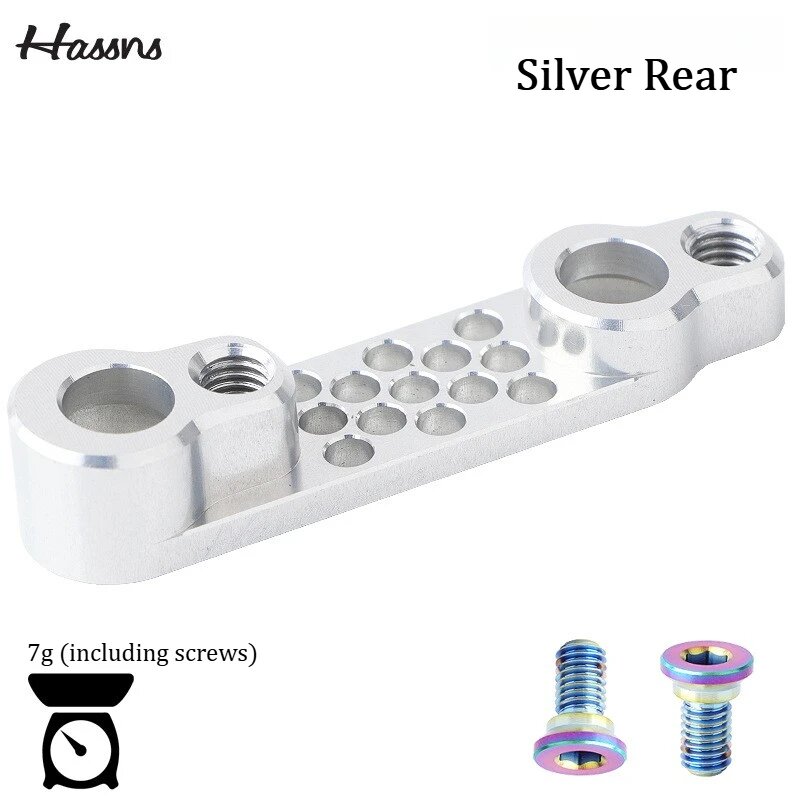 Адаптер тормоза HASSNS Silver Rear, серебряный