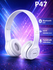 Беспроводные наушники P47, 32 Ом, Bluetooth, FM, MicroSD, AUX