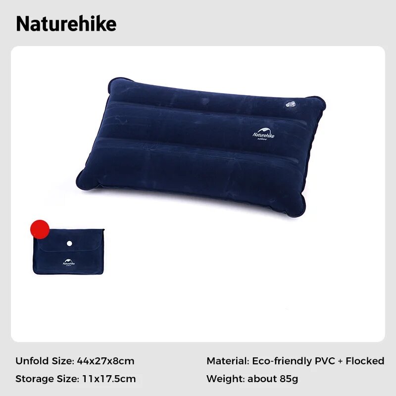 Надувная подушка Naturehike Ultra-Light Синий, Blue