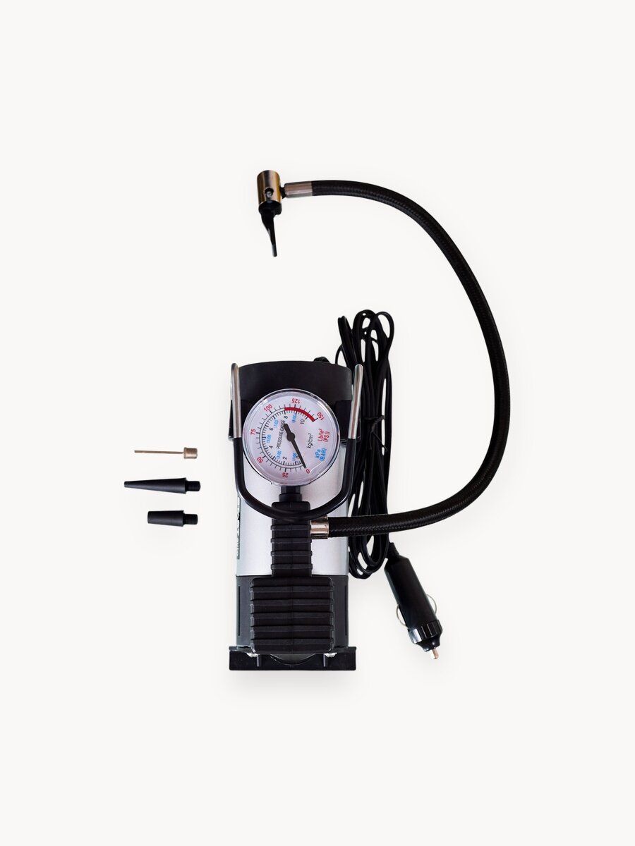 Автомобильный компрессор старт Торнадо, 12 В, 120 Вт, манометр, 30 л/мин