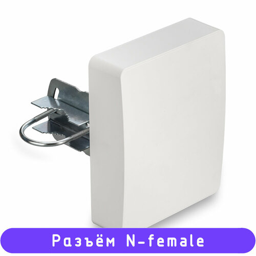 Антенна направленная секторная WiFi 245ГГц 12дБ KROKS KPS12-24005000 N-female 2700₽