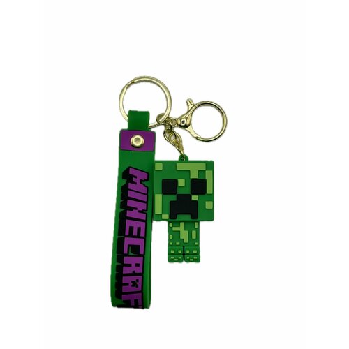 фото Брелок, зеленый minecraft
