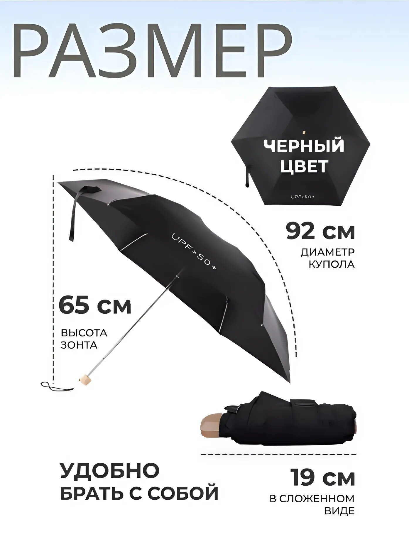 Мини-зонт Blunt 