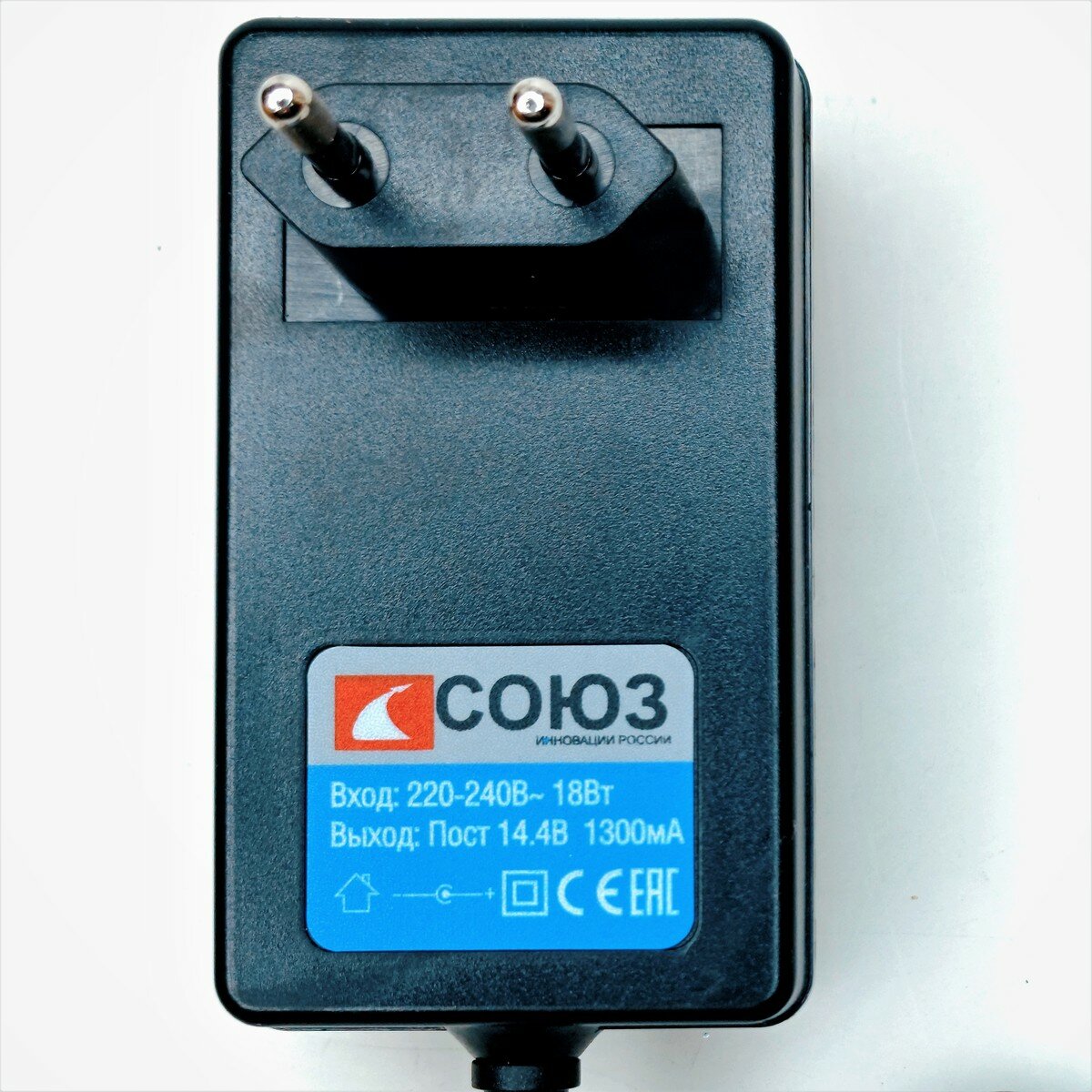 Блок питания ДШС 3312Л 42 14 4V 18W 1300mA  5 5 штекер СОЮЗ  ZAP67367   930