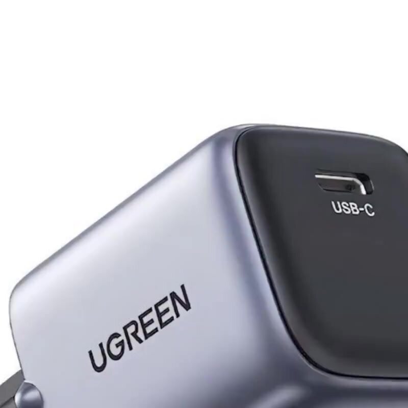 Сетевое зарядное устройство UGREEN Nexode Mini USB-C GaN Fast Charger 30W EU CD319-90666 Space Gray — фото 1